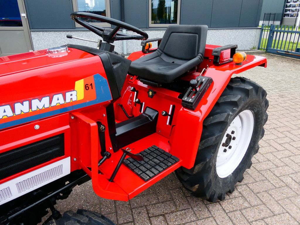 Yanmar F15D 4wd / 0719 Draaiuren / Industriebanden