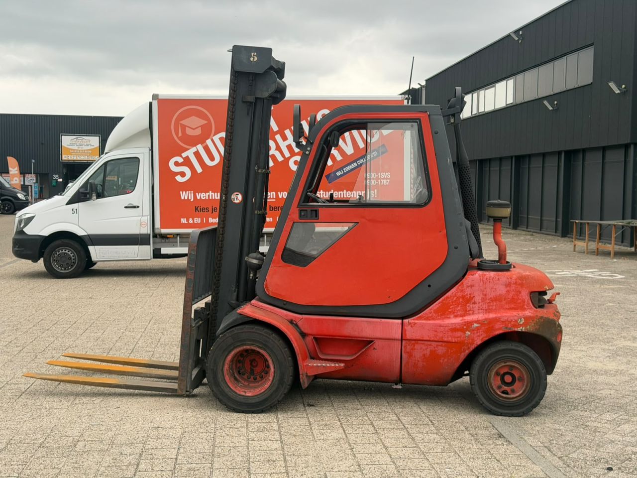 LINDE H35D-03 | 3.5 TON | 7 METER | PERFECT WERKENDE HEFTRUCK |