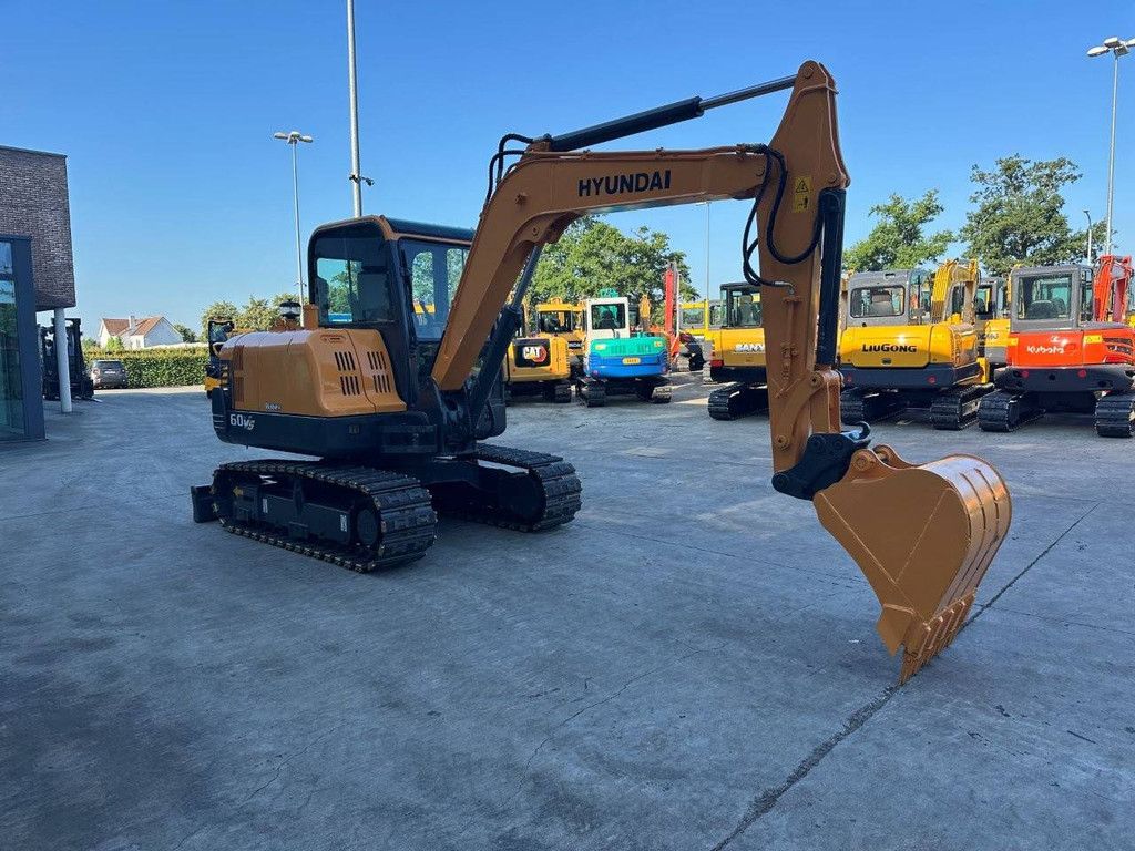 Hyundai R60VS Diesel-Midi-Bagger, Baujahr 2018