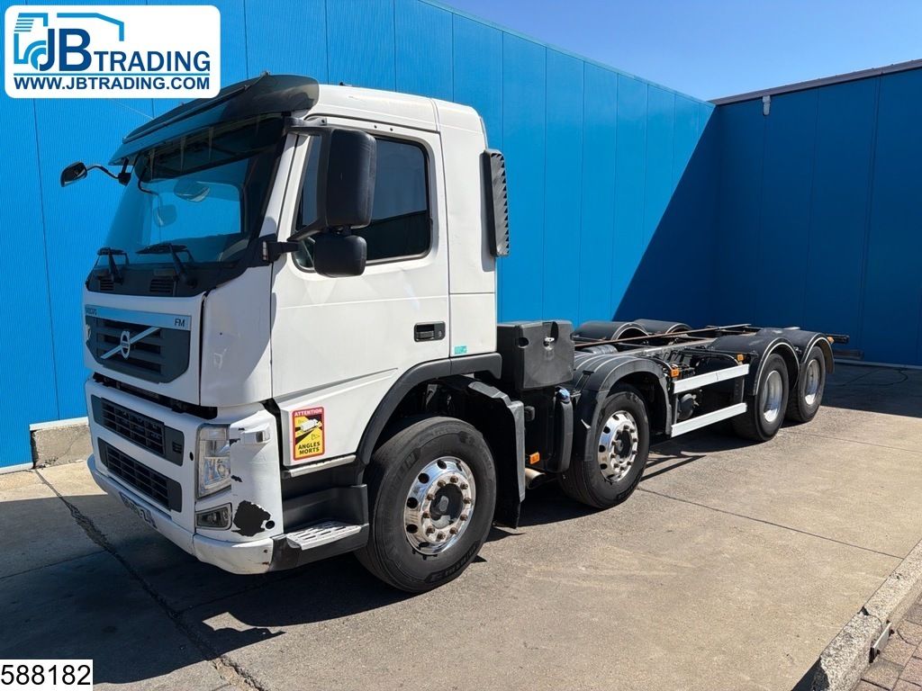 Volvo FM 410 8x4, Euro 5, PTO, Steel spring suspension