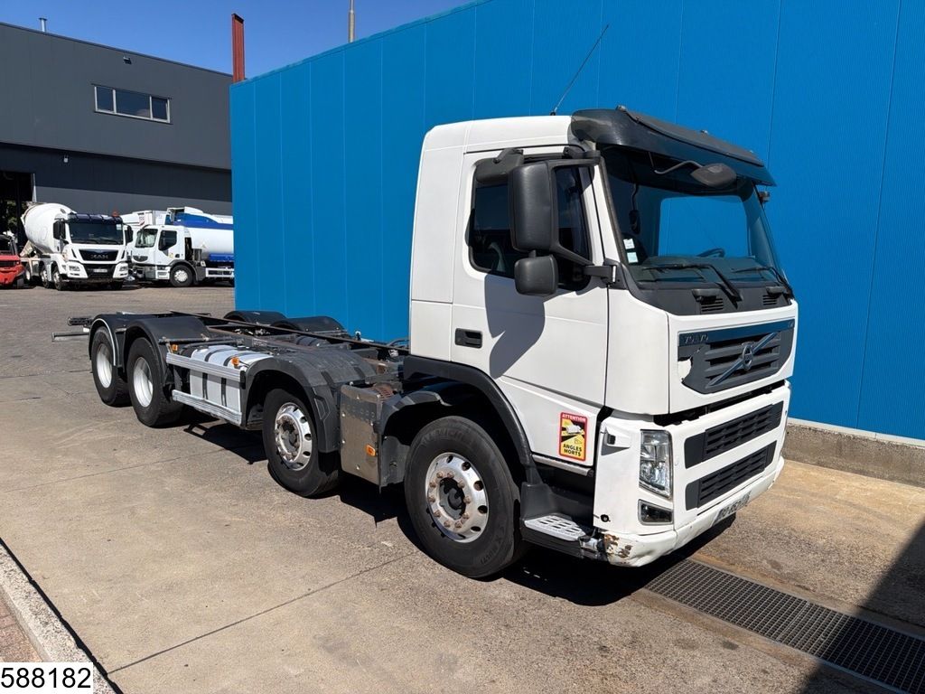 Volvo FM 410 8x4, Euro 5, PTO, Steel spring suspension