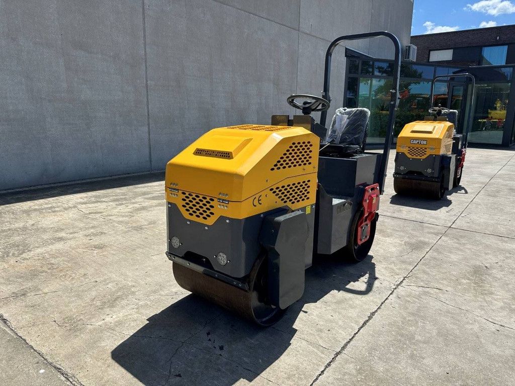 Tandem-Vibrationswalze Captok CK1000 Benzin 2025 Neu