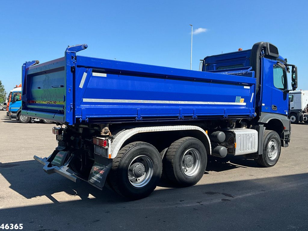 Mercedes-Benz Arocs 2645 6x4 Euro 6 Manual Full Steel Meiller 10m³ kipper