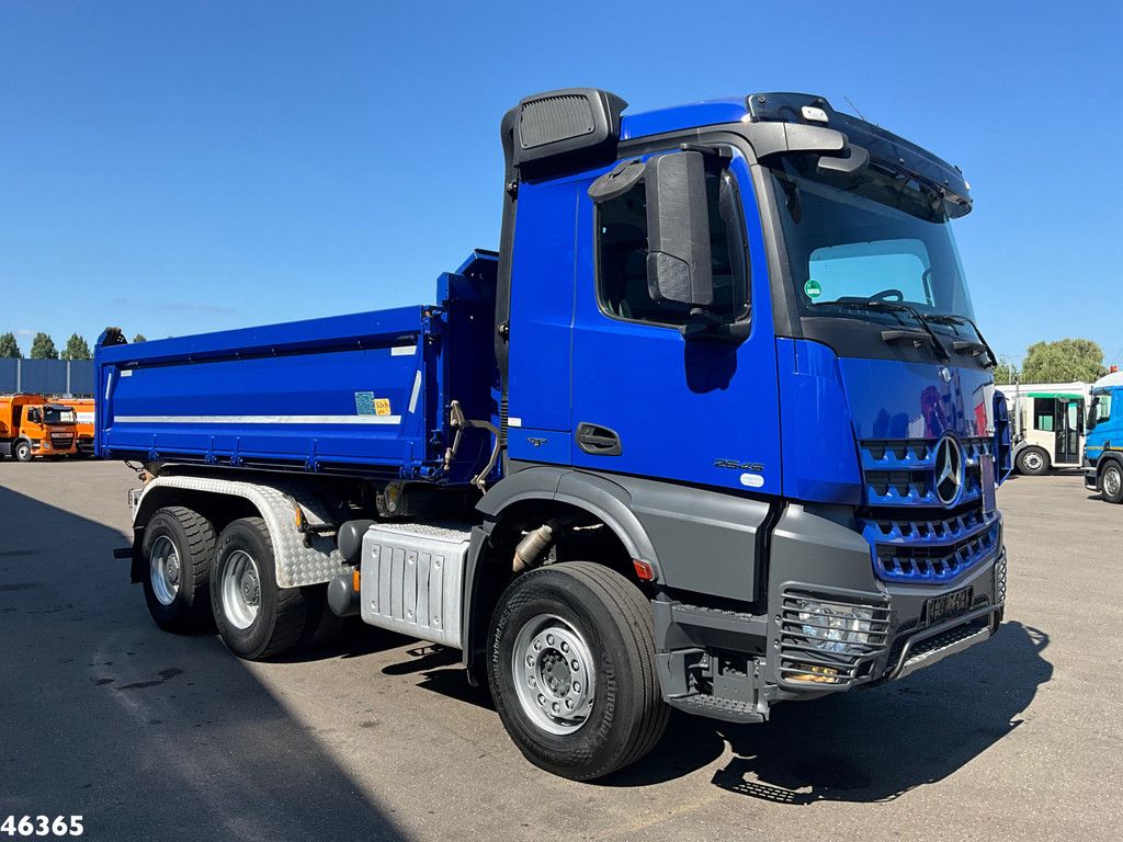 Mercedes-Benz Arocs 2645 6x4 Euro 6 Manual Full Steel Meiller 10m³ kipper