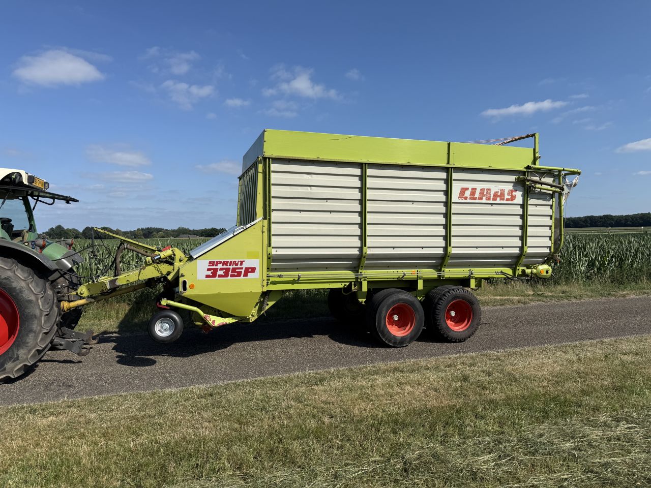 Claas 335 P sprint opraapwagen ladewagen