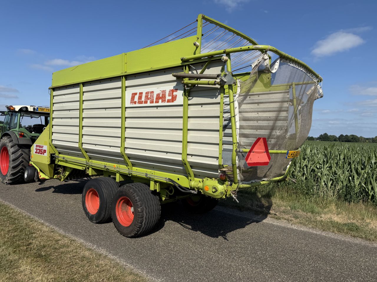 Claas 335 P sprint opraapwagen ladewagen