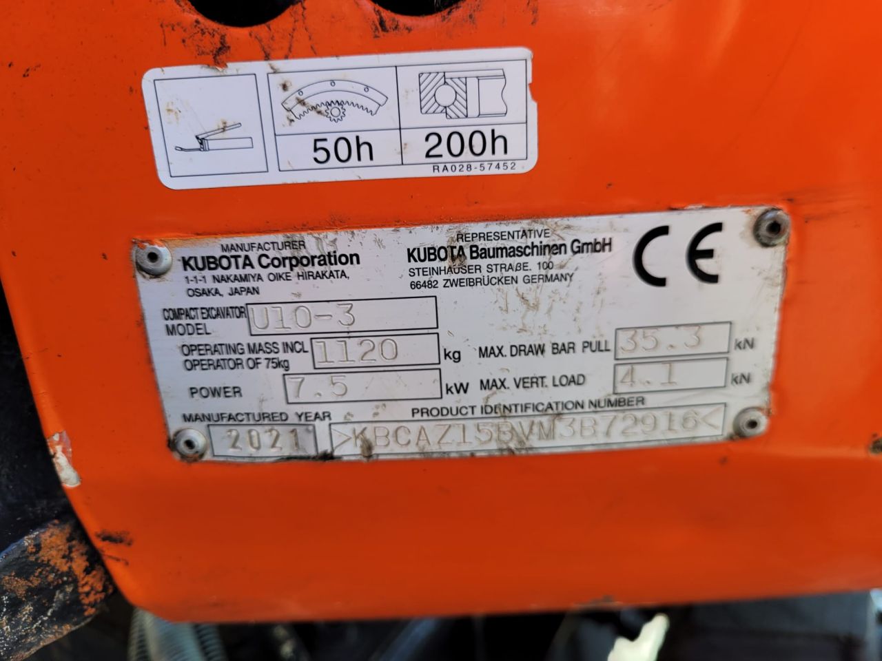 Kubota U10-3