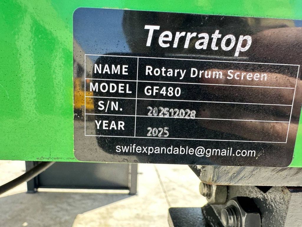 Zeefmachine Terratop GF480 Elektrisch 2025 Nieuw