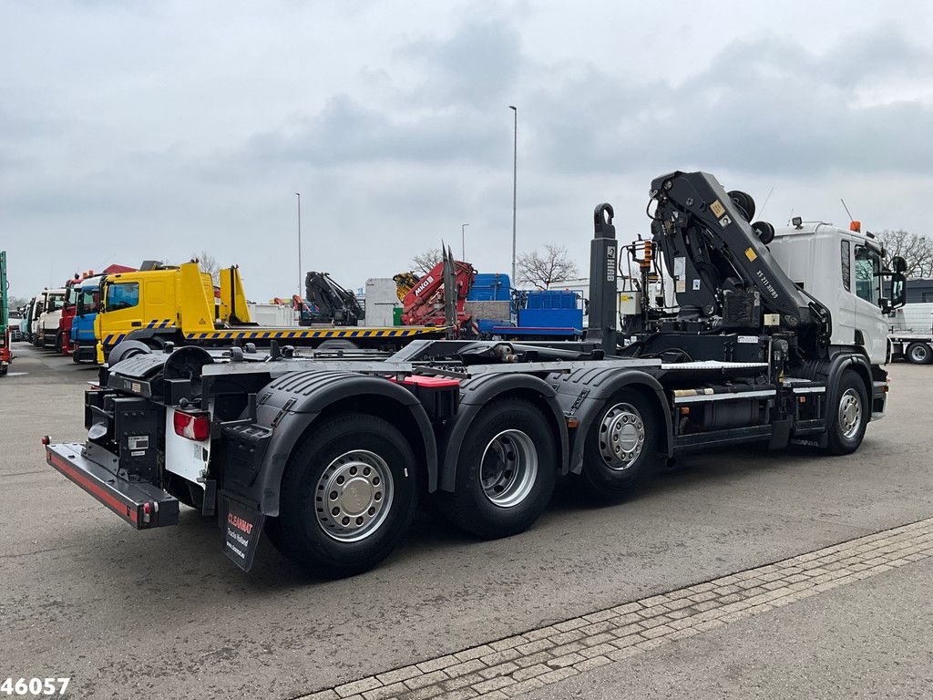 Scania P 360 8x2 Hiab 21 Tonmeter laadkraan