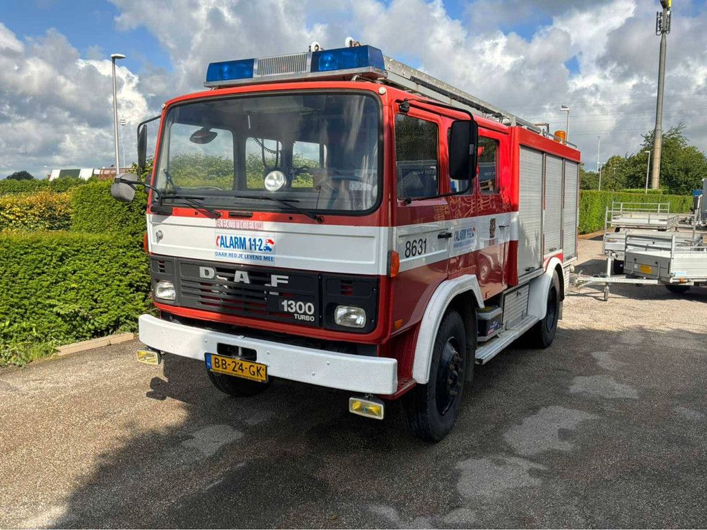 Brandweerwagen DAF 1300 Turbo Diesel 1981