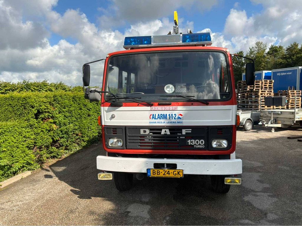 Brandweerwagen DAF 1300 Turbo Diesel 1981