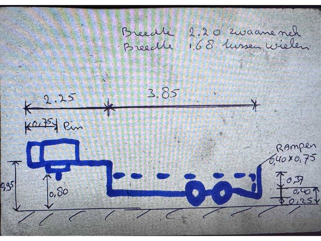 Verdonk VA5000 Pritschenauflieger