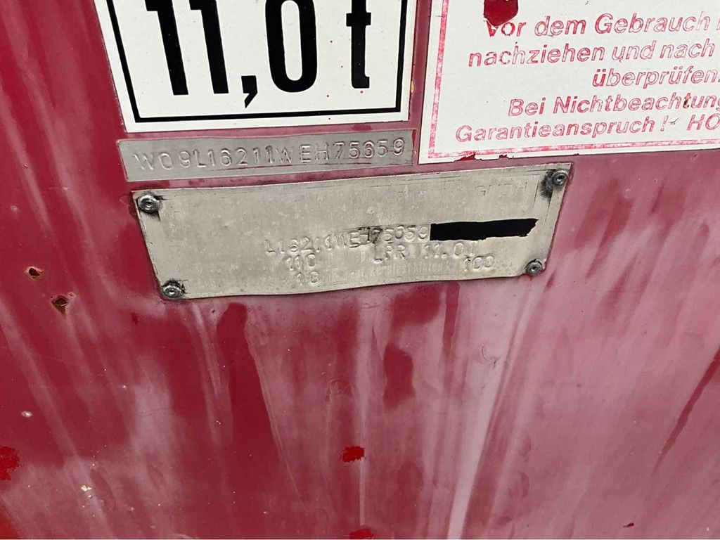 Hoffman enclosed trailer