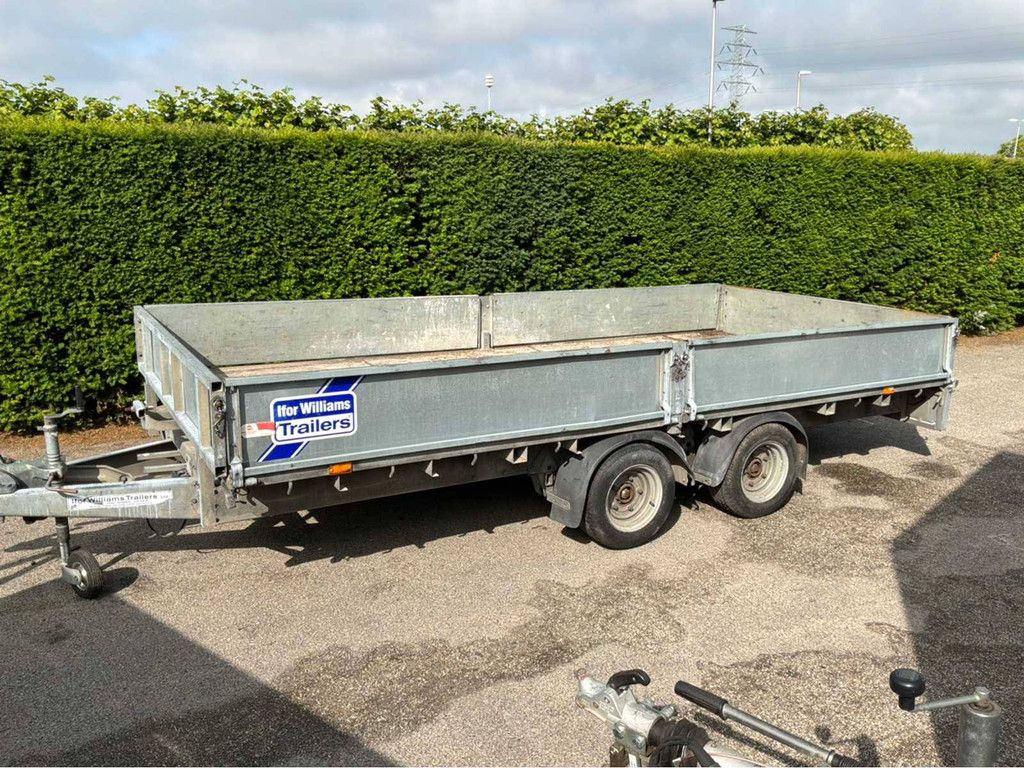 Platte Oplegger Ifor Williams 2S HB511 2018