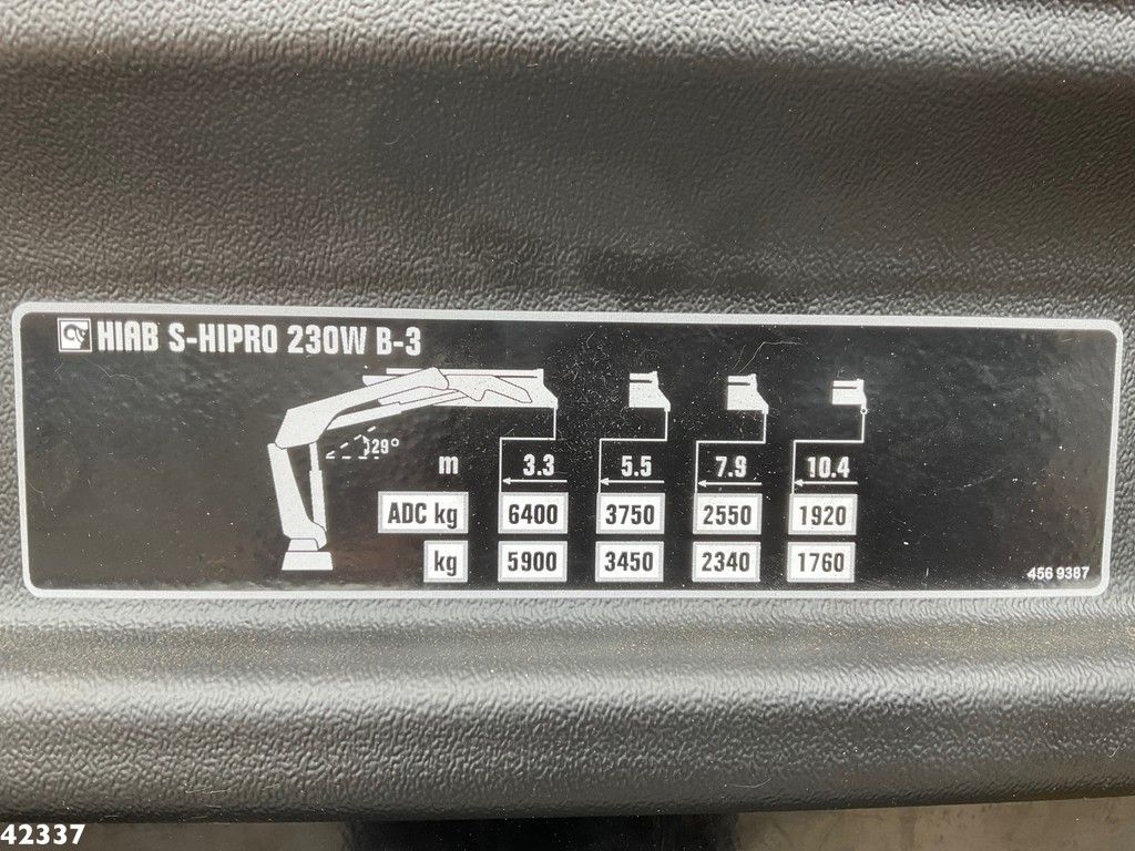 DAF FAN CF 340 Hiab 23 Tonmeter laadkraan