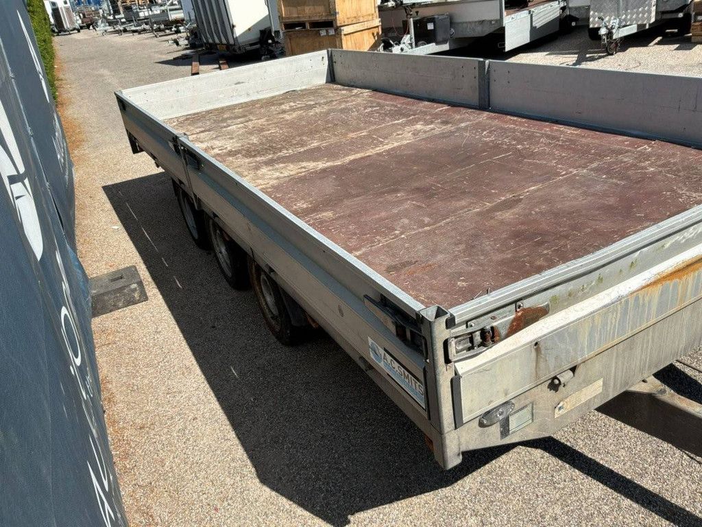 Platform trailer Hapert AL 2015