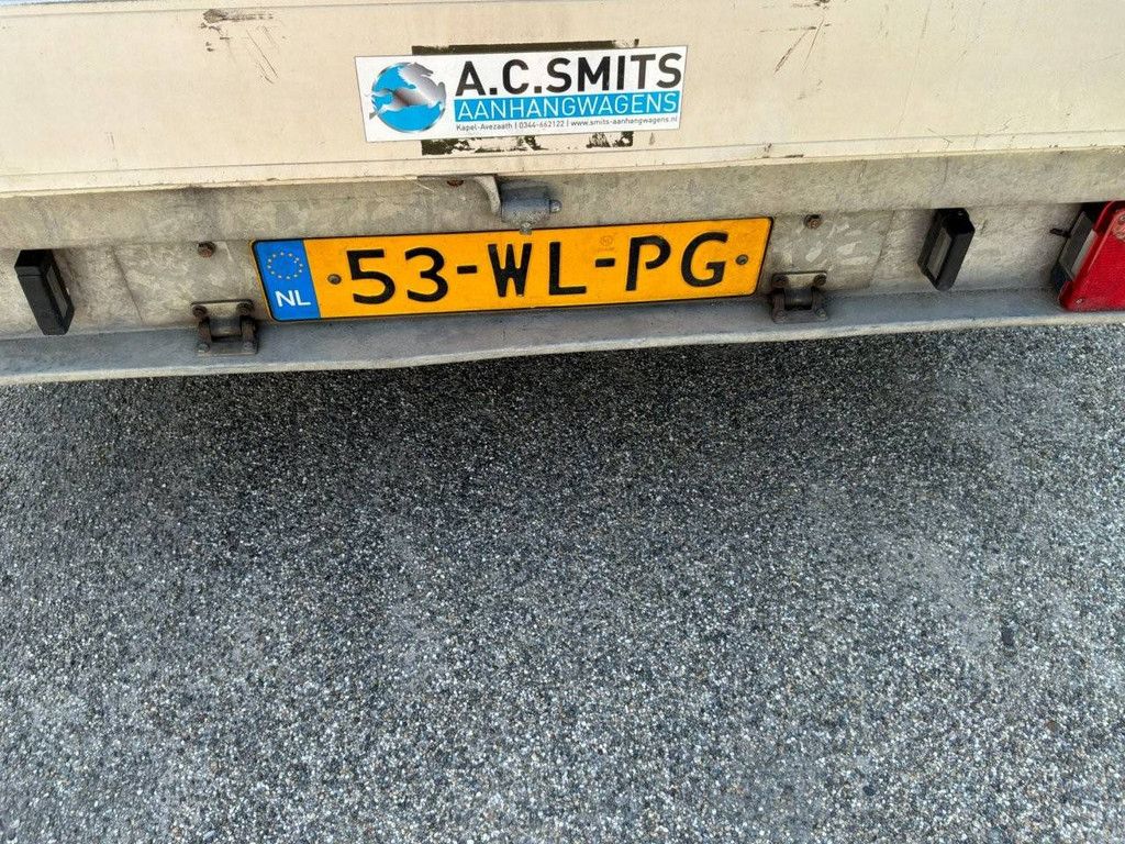 Platform trailer Hapert AL 2015