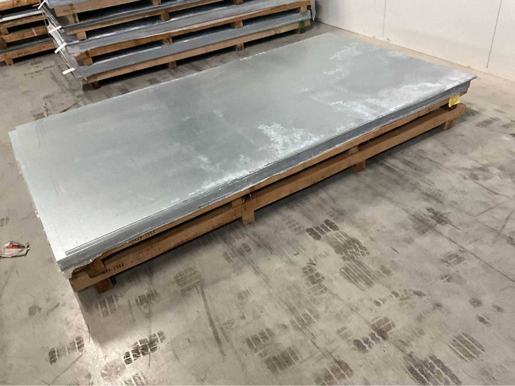 Stahlplatten, 51 Stück