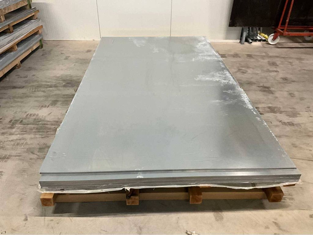 Stahlplatten, 51 Stück