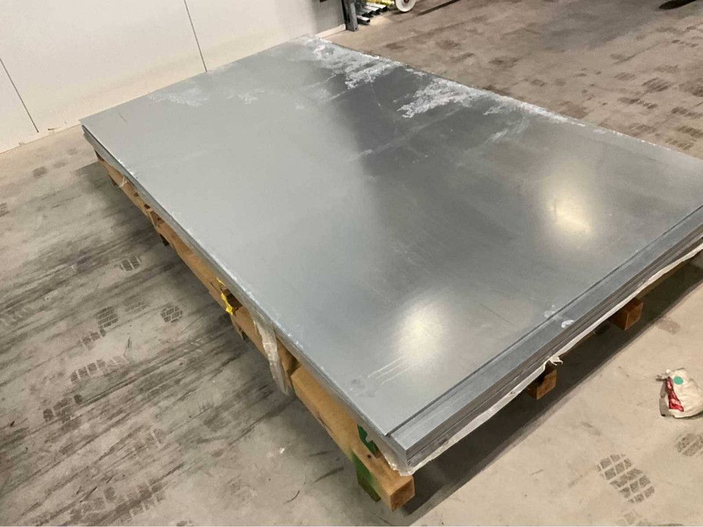 Stahlplatten, 51 Stück
