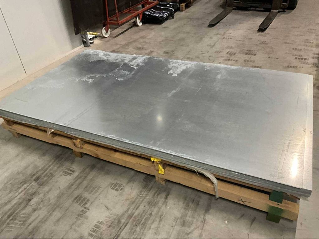 Stahlplatten, 51 Stück
