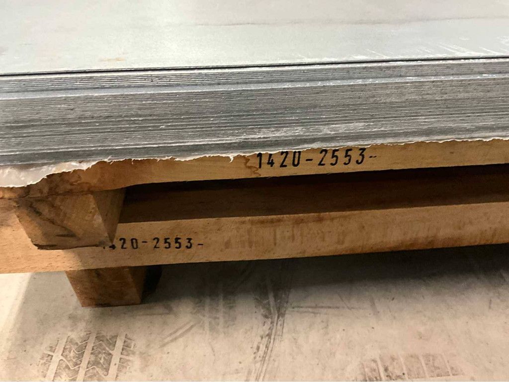 Stahlplatten, 51 Stück