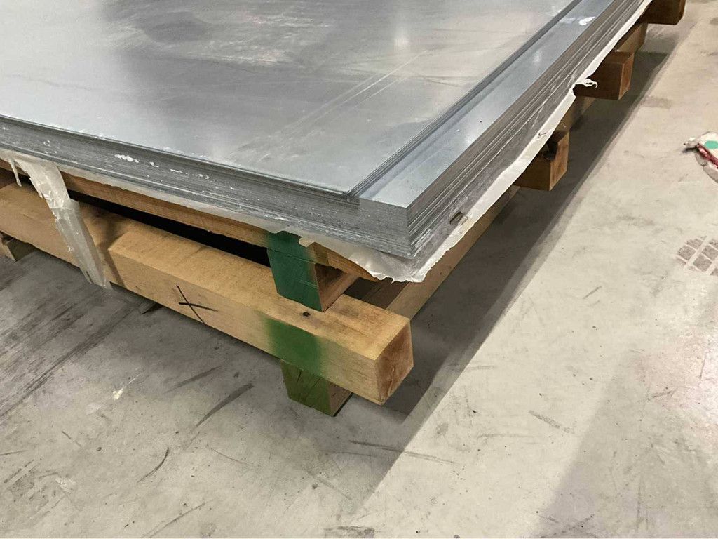 Stahlplatten, 51 Stück