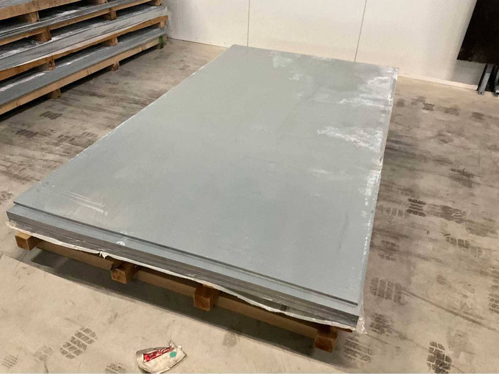 Stahlplatten, 51 Stück