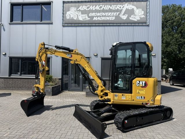 CAT 303.5 2000u SLP/SRT A/C 3.7T Minigraver Minikraan Nieuwstaat