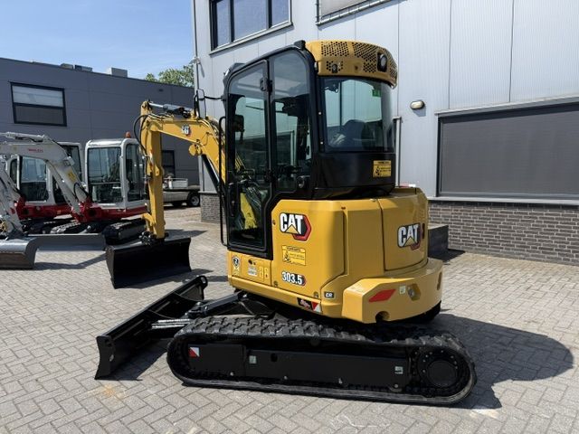CAT 303.5 2000u SLP/SRT A/C 3.7T Minigraver Minikraan Nieuwstaat