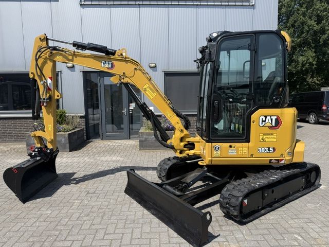 CAT 303.5 2000u SLP/SRT A/C 3.7T Minigraver Minikraan Nieuwstaat