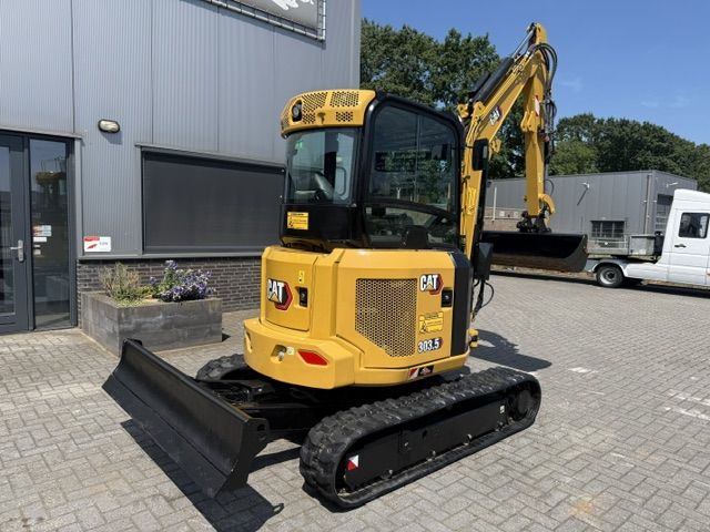 CAT 303.5 2000u SLP/SRT A/C 3.7T Minigraver Minikraan Nieuwstaat