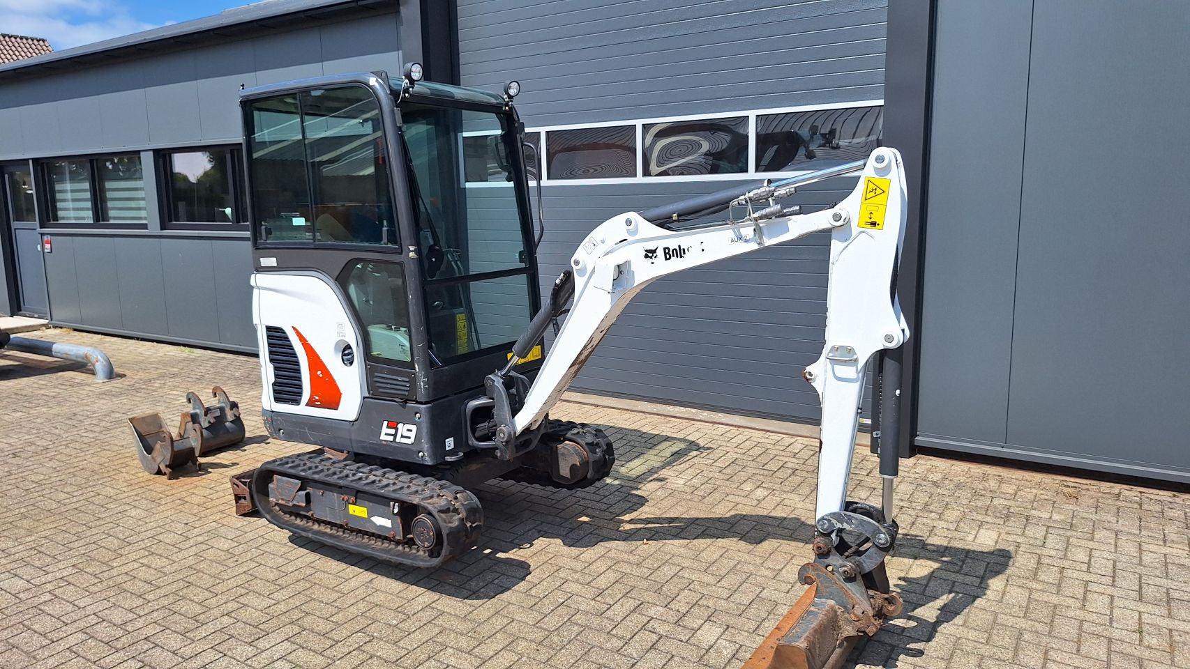 Zeer compleet Bobcat E19 Sloop/sorteer functie servo(2020)