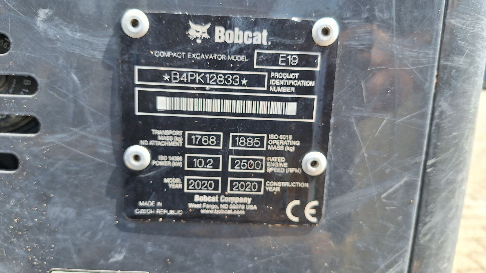 Zeer compleet Bobcat E19 Sloop/sorteer functie servo(2020)