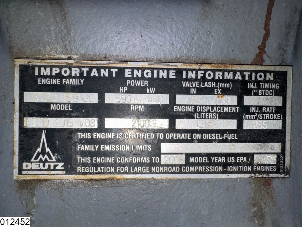 Schwing SP 8800 D Schwing, Deutz v8, 590hp
