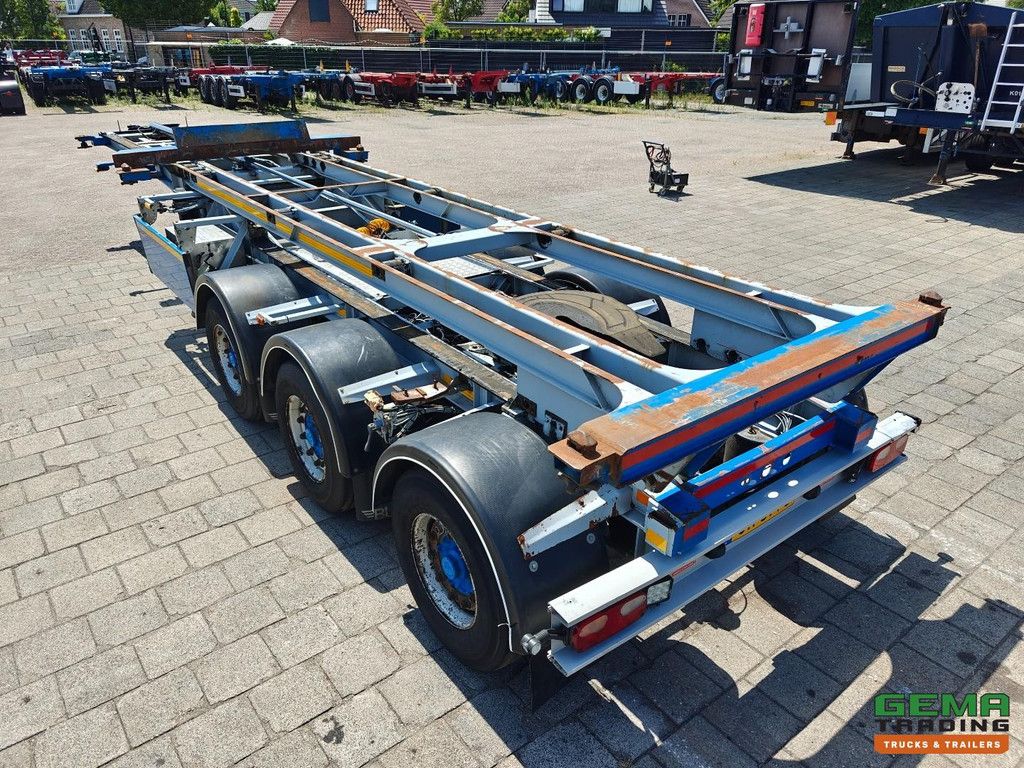Burg BPO 15-27 CCXGX 3-Axle BPW - LZV Dolly - Lift/Steering Axle - Electric-Hydraulic Sliding Table - 20FT