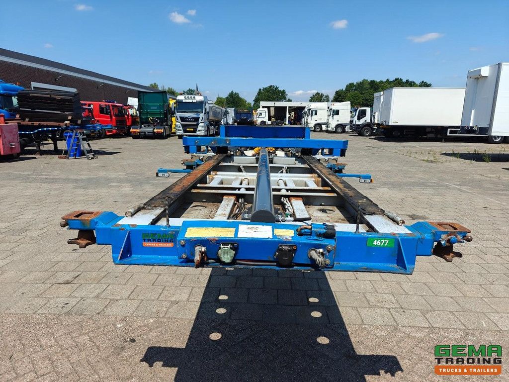 Burg BPO 15-27 CCXGX 3-Axle BPW - LZV Dolly - Lift/Steering Axle - Electric-Hydraulic Sliding Table - 20FT