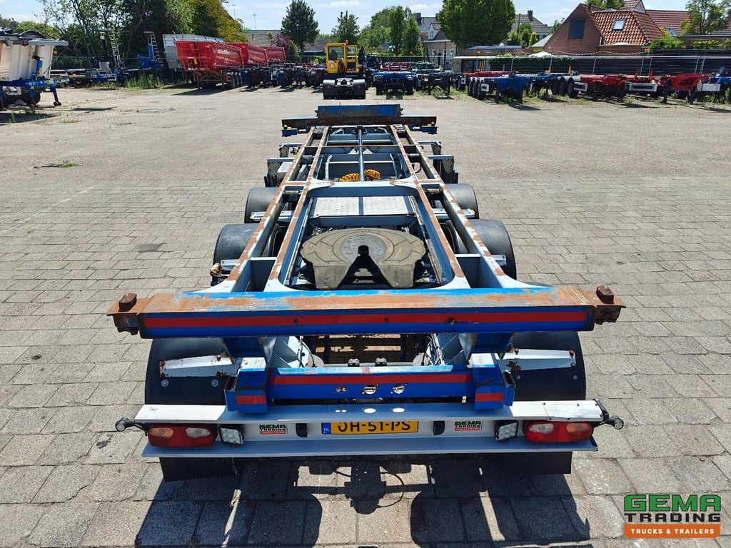 Burg BPO 15-27 CCXGX 3-Axle BPW - LZV Dolly - Lift/Steering Axle - Electric-Hydraulic Sliding Table - 20FT