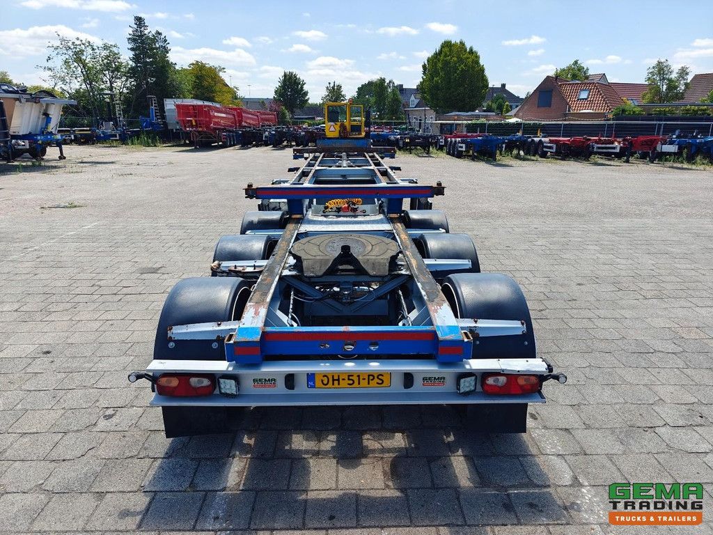 Burg BPO 15-27 CCXGX 3-Axle BPW - LZV Dolly - Lift/Steering Axle - Electric-Hydraulic Sliding Table - 20FT