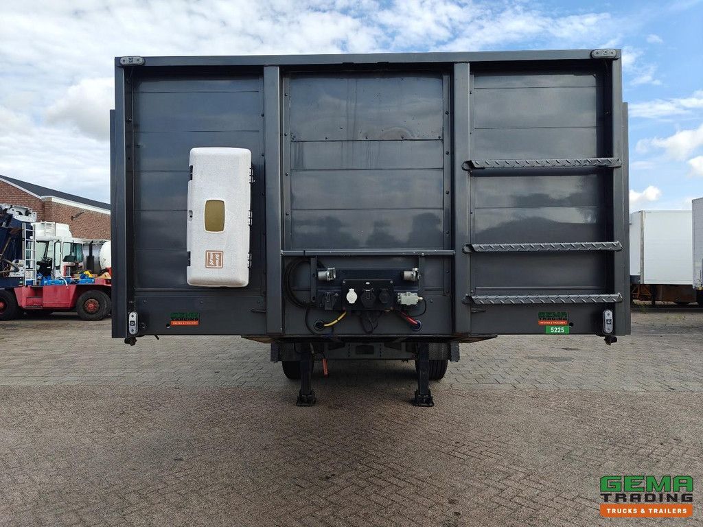 Kennis TPD.348.C-B 11.5m Open Loading Bed Aluminium Sideboards + Kennis R16000- Steering Axles - BPW Disc Axles