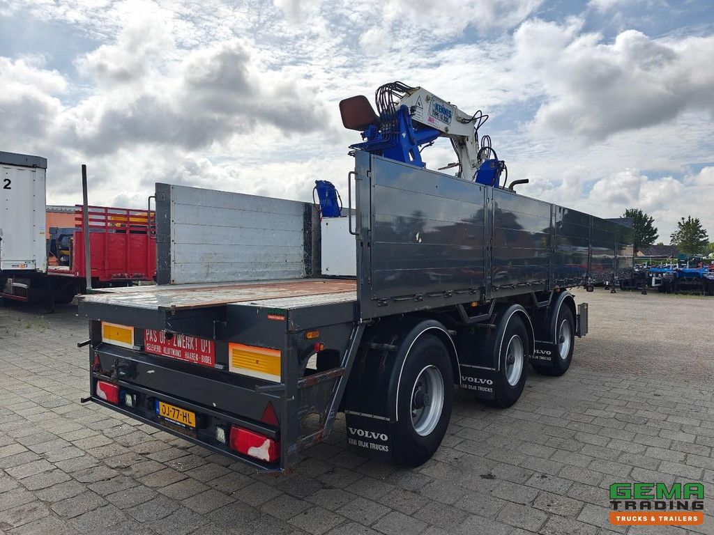 Kennis TPD.348.C-B 11.5m Open Loading Bed Aluminium Sideboards + Kennis R16000- Steering Axles - BPW Disc Axles