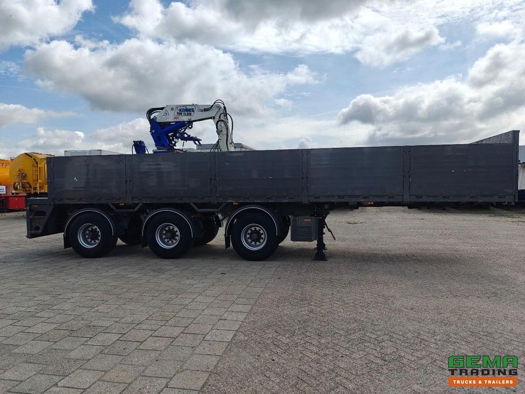 Kennis TPD.348.C-B 11.5m Open Loading Bed Aluminium Sideboards + Kennis R16000- Steering Axles - BPW Disc Axles