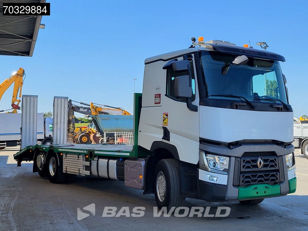 Renault T 380 6X2 Machine Transporter Lift+Steering Axle Euro 6