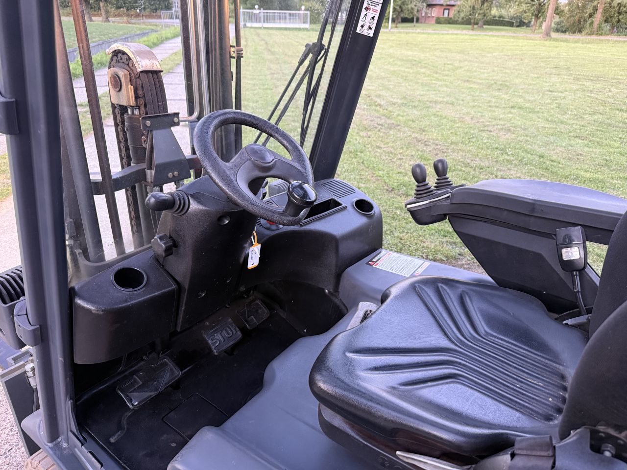 Linde 1600KG elektrisch freelift Sideshift 4e ventiel