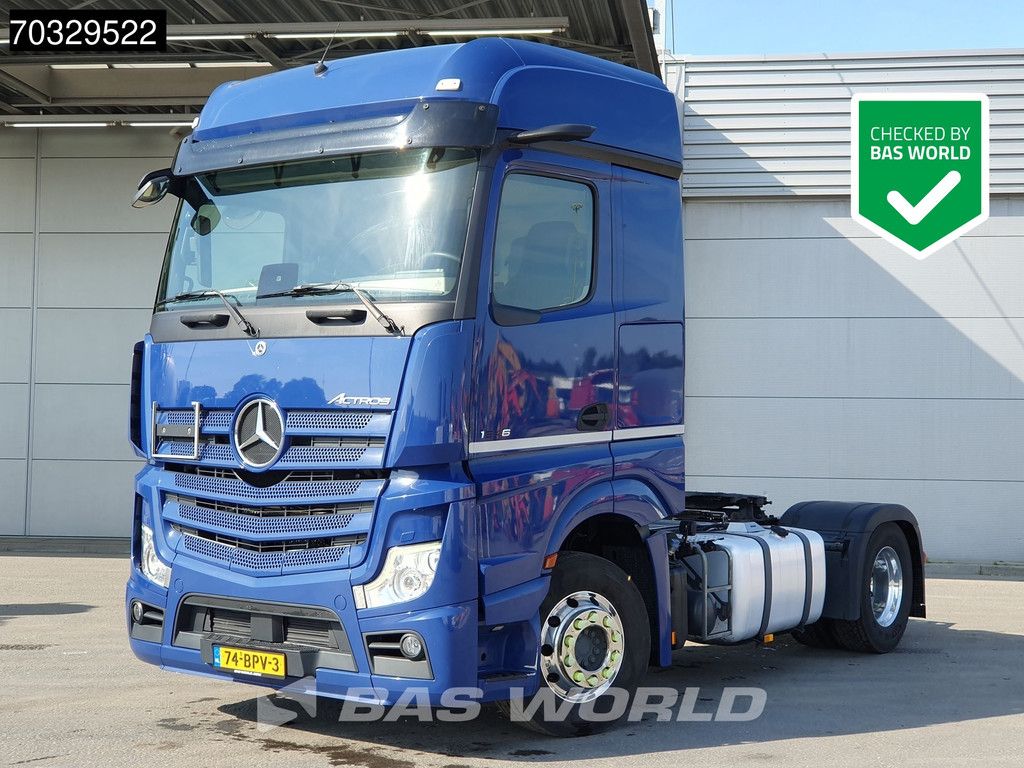 Mercedes Actros 1846 4X2 NL-Truck APK Retarder Standklima ACC Navi PTO Alcoa's