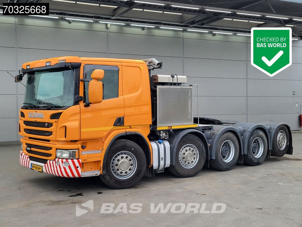 Scania P480 10X4 150T Full-Air Retarder Standklima Leder Big Axle Euro 5