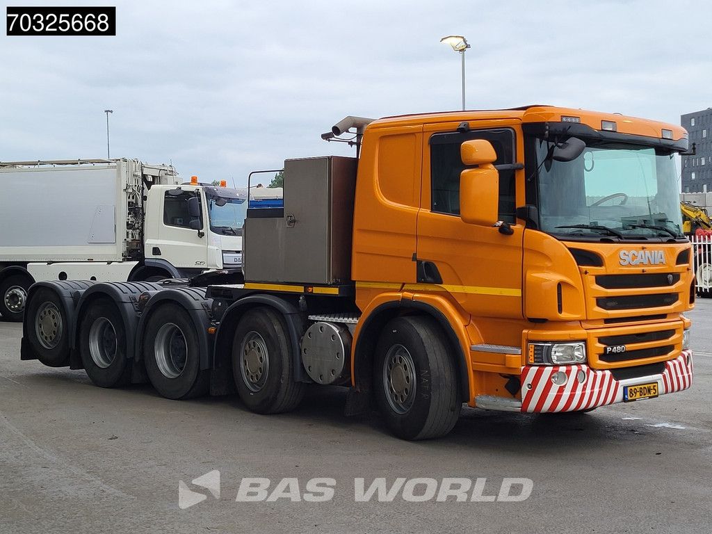 Scania P480 10X4 150T Full-Air Retarder Standklima Leder Big Axle Euro 5