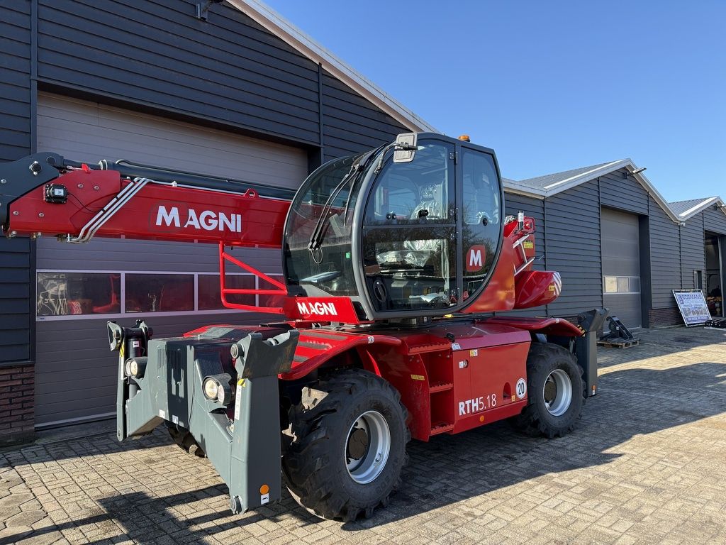 Magni RTH 5.18 roterende verreiker (merlo manitou) €2170 LEASE