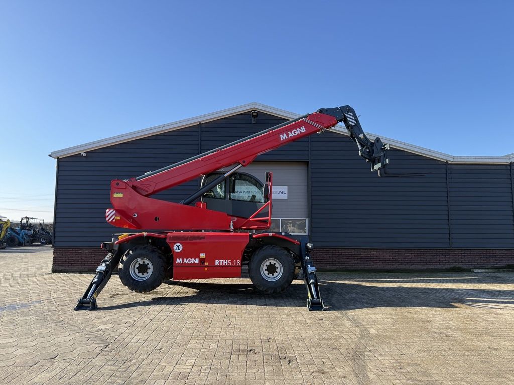 Magni RTH 5.18 roterende verreiker (merlo manitou) €2170 LEASE
