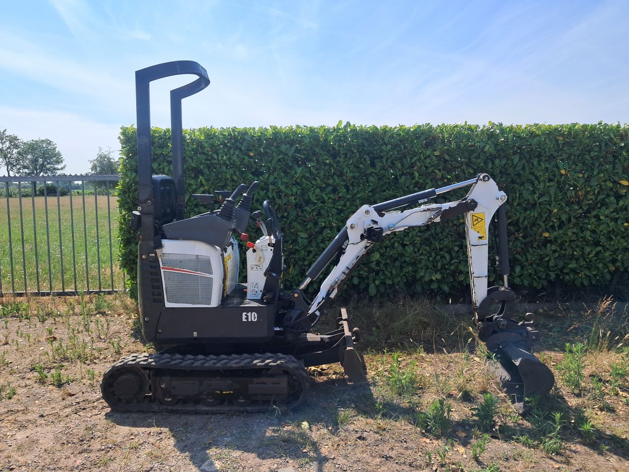 Minigraver Bobcat E10 ( Bj 2018 ) Sloop-sorteer / Minikraan